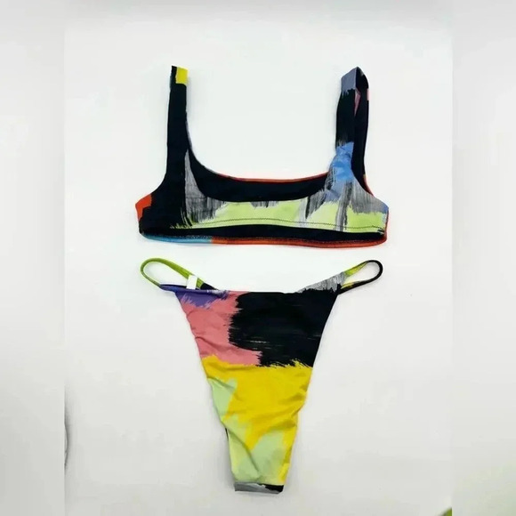 Off White Bikini Set B23 - Picture 6 of 7